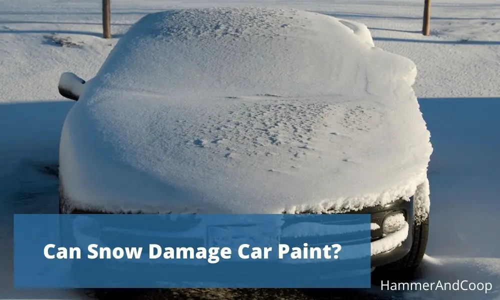 can-snow-damage-car-paint